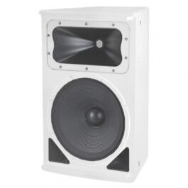 JBL AC2215/95-WH Compact 2-Way Loudspeaker with 1 x 15″ LF.  90° x 50° Coverage-White