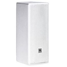 JBL AC25-WH Ultra-Compact 2-Way Loudspeaker with 2 x 5.25″ LF.  90° x 90° Coverage-White