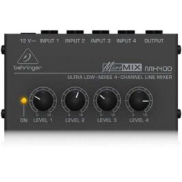 Behringer Micromix MX400 4-channel Mono Mixer