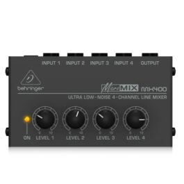 Behringer Micromix MX400 4-channel Mono Mixer