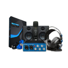 PreSonus AudioBox Studio Ultimate Bundle 25th Anniversary Edition with Studio One Artist and Ableton Live Lite DAW Recording Software