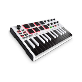 Akai Professional MPKMINI2 WHITE – Portable USB Keyboard WHITE