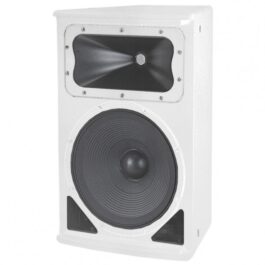 JBL AC2215/00-WH Compact 2-Way Loudspeaker with 1 x 15″ LF.  100° x 100° Coverage-White