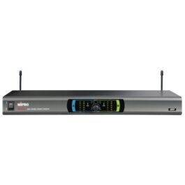 MIPRO 1-rack Dual-channel Diversity Receiver with 2 Bodypack Transmitters Only