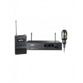 MIPRO Half-rack Single True-Diversity Receiver with 1 Bodypack Transmitter Only.(1-channel, LED)