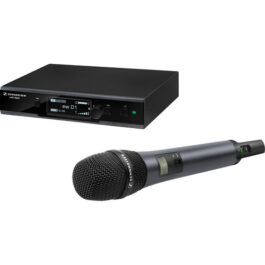 Sennheiser EW D1-835S-H-UK VOCAL SET WITH DYN. CARDIOID H/HELDTX AND RACKMOUNT RX – 2.4 GHz,10mW, UK PSU