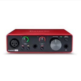 Focusrite Scarlett Solo (3rd Gen) USB Audio Interface with Pro Tools 0 MOSC0024