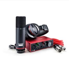 Focusrite Scarlett Solo Studio (3rd Gen) USB Audio Interface and Recording Bundle with Pro Tools 0 MOSC0030