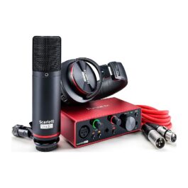 Focusrite Scarlett Solo Studio (3rd Gen) USB Audio Interface and Recording Bundle with Pro Tools 0 MOSC0031