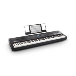 Alesis 88-Key Digital Piano with adjustable velocity sensitivity